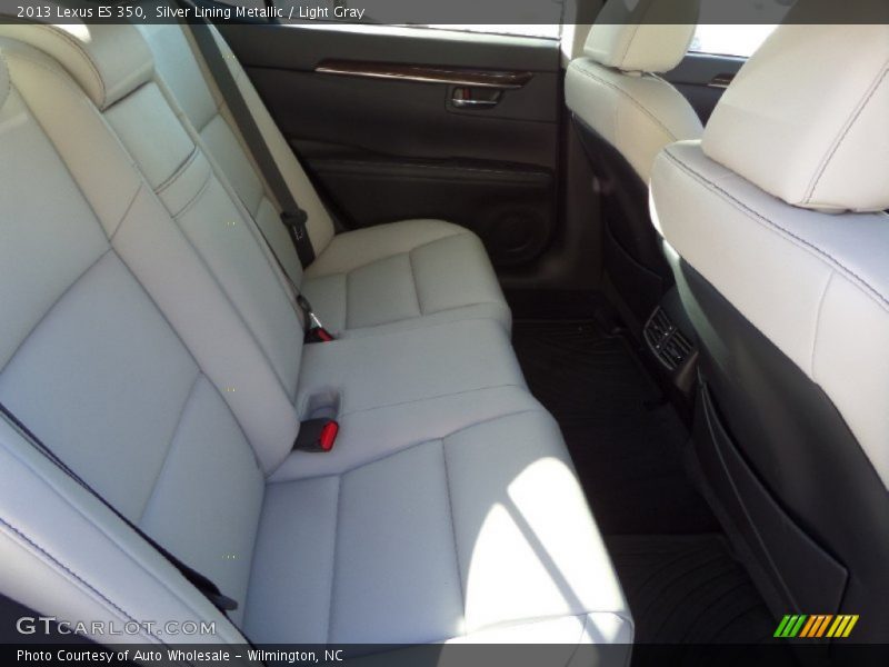 Silver Lining Metallic / Light Gray 2013 Lexus ES 350