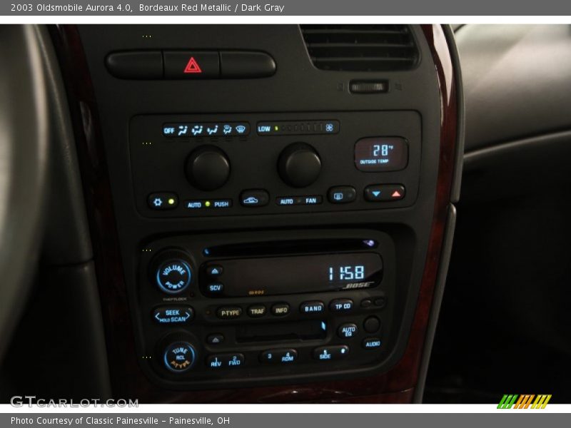 Controls of 2003 Aurora 4.0