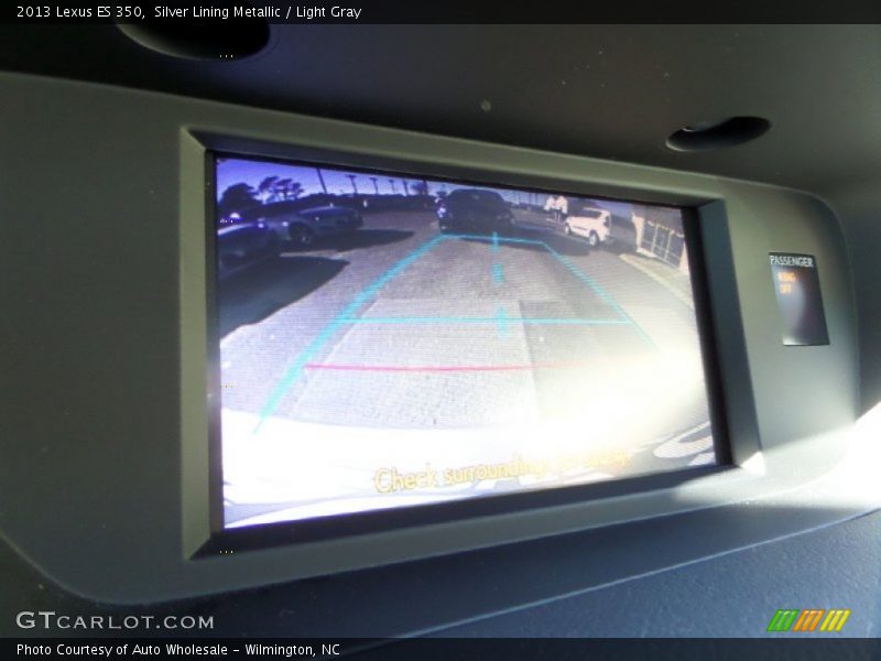 Silver Lining Metallic / Light Gray 2013 Lexus ES 350