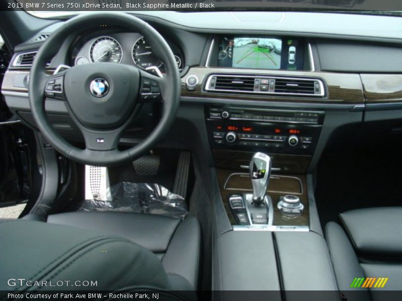 Black Sapphire Metallic / Black 2013 BMW 7 Series 750i xDrive Sedan