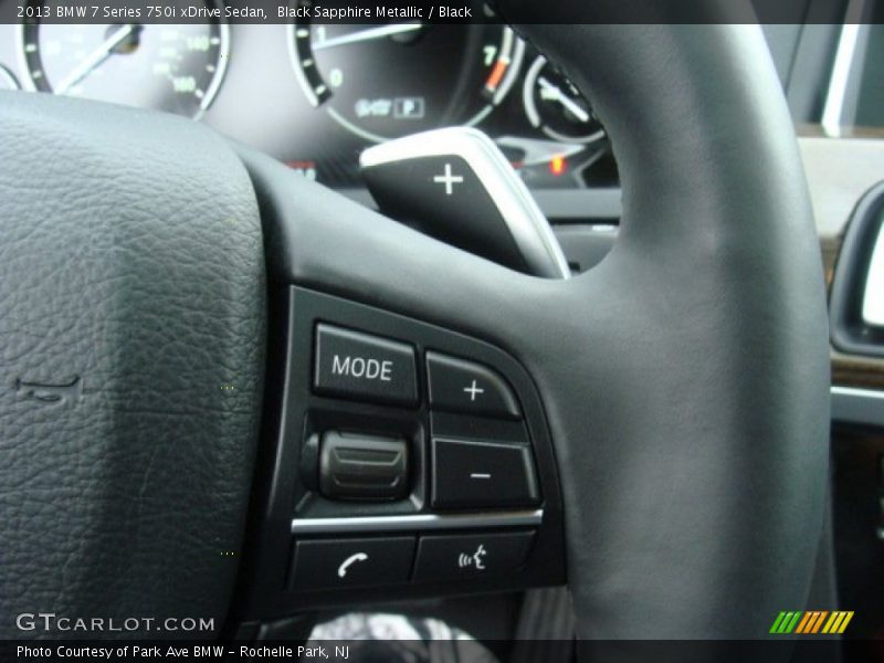 Black Sapphire Metallic / Black 2013 BMW 7 Series 750i xDrive Sedan