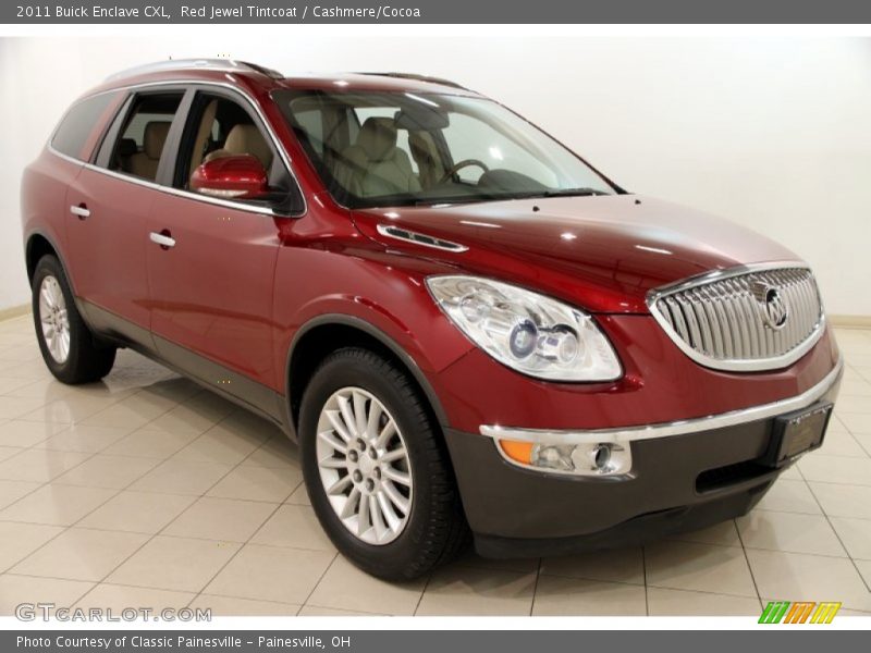 Red Jewel Tintcoat / Cashmere/Cocoa 2011 Buick Enclave CXL