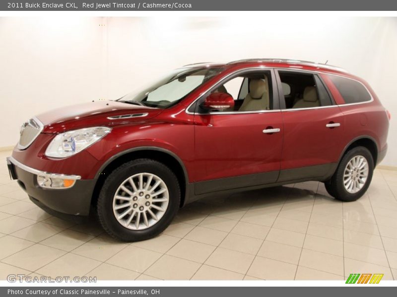 Red Jewel Tintcoat / Cashmere/Cocoa 2011 Buick Enclave CXL