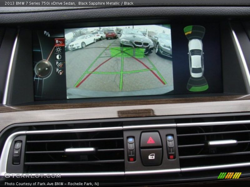 Black Sapphire Metallic / Black 2013 BMW 7 Series 750i xDrive Sedan