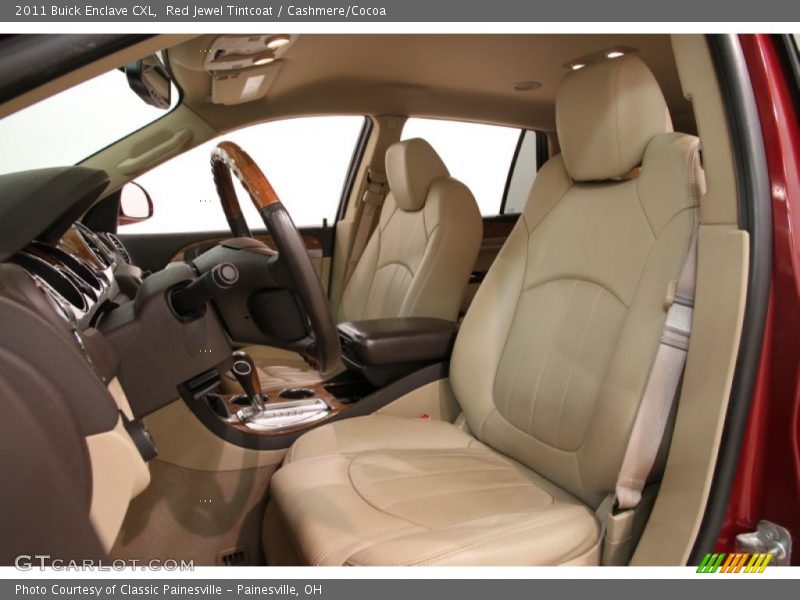 Red Jewel Tintcoat / Cashmere/Cocoa 2011 Buick Enclave CXL