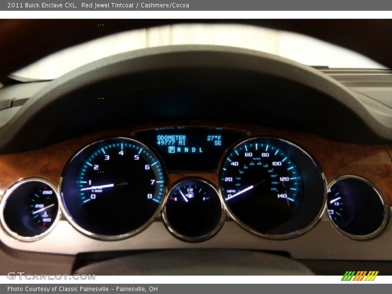 Red Jewel Tintcoat / Cashmere/Cocoa 2011 Buick Enclave CXL
