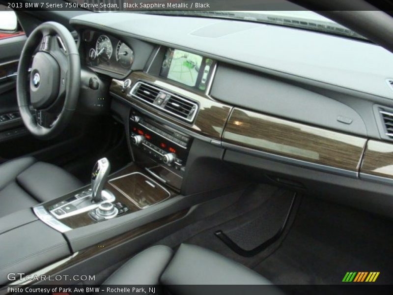 Black Sapphire Metallic / Black 2013 BMW 7 Series 750i xDrive Sedan