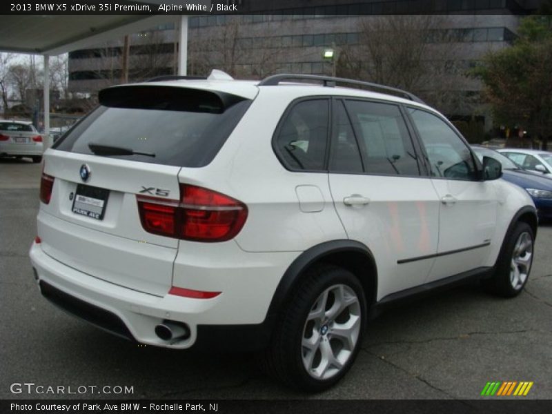 Alpine White / Black 2013 BMW X5 xDrive 35i Premium