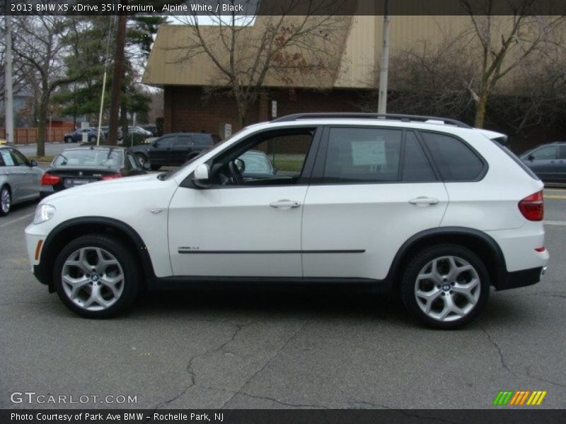 Alpine White / Black 2013 BMW X5 xDrive 35i Premium