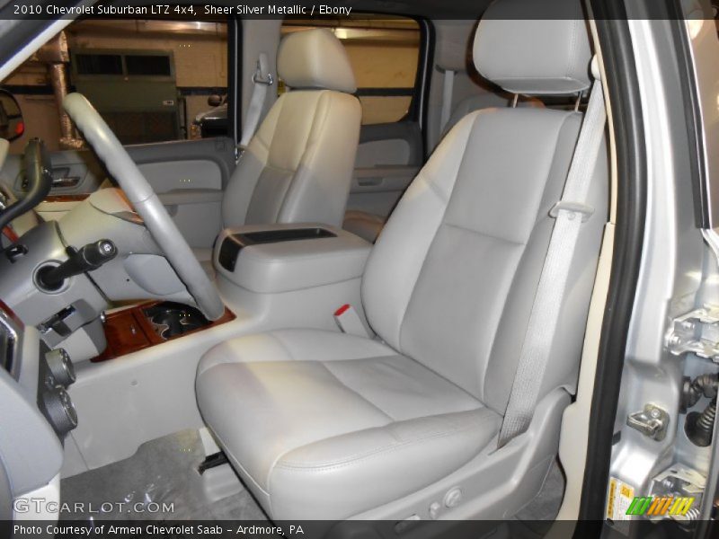 Sheer Silver Metallic / Ebony 2010 Chevrolet Suburban LTZ 4x4