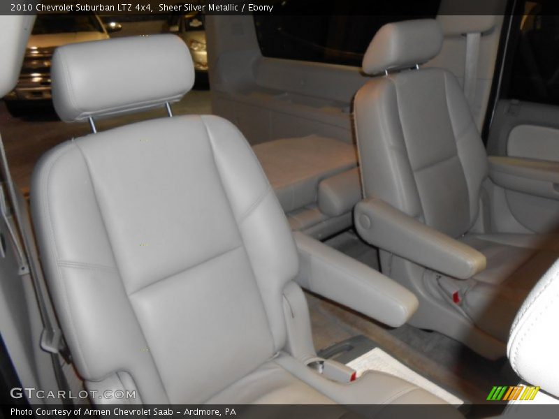 Sheer Silver Metallic / Ebony 2010 Chevrolet Suburban LTZ 4x4