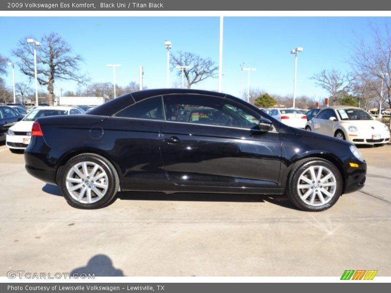 Black Uni / Titan Black 2009 Volkswagen Eos Komfort