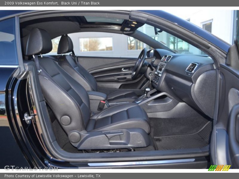 Black Uni / Titan Black 2009 Volkswagen Eos Komfort