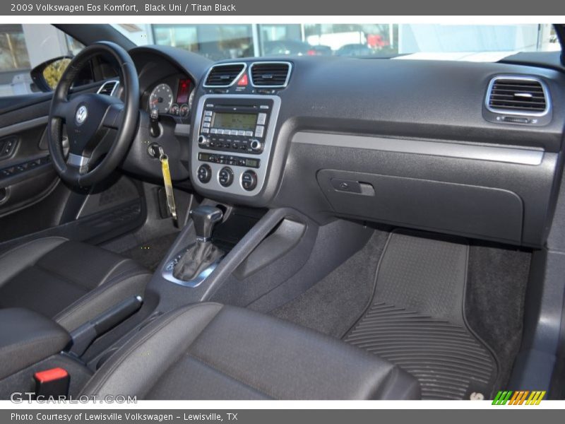 Black Uni / Titan Black 2009 Volkswagen Eos Komfort