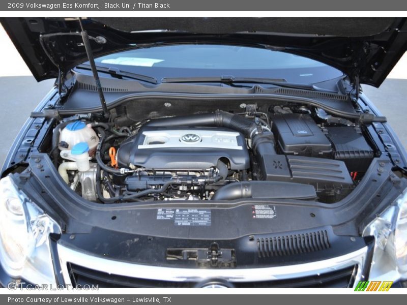 Black Uni / Titan Black 2009 Volkswagen Eos Komfort