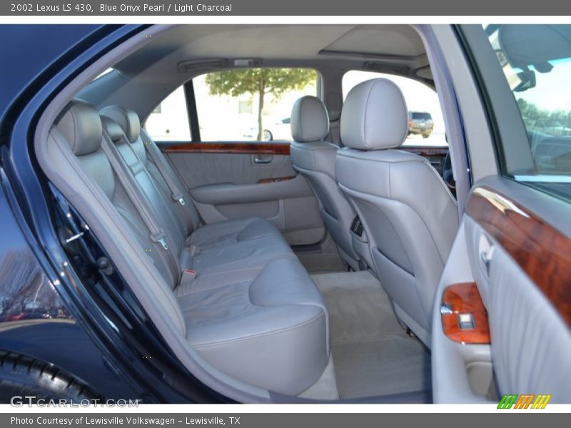 Blue Onyx Pearl / Light Charcoal 2002 Lexus LS 430