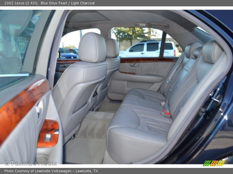 Blue Onyx Pearl / Light Charcoal 2002 Lexus LS 430