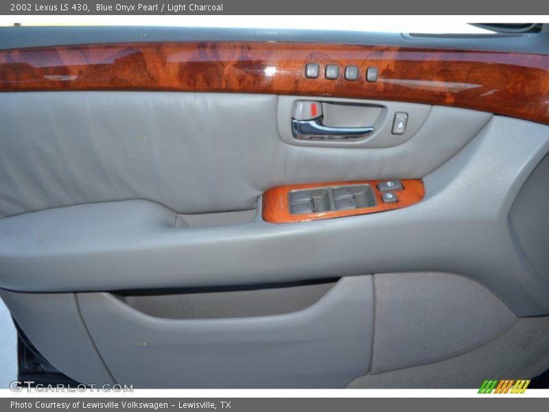 Blue Onyx Pearl / Light Charcoal 2002 Lexus LS 430