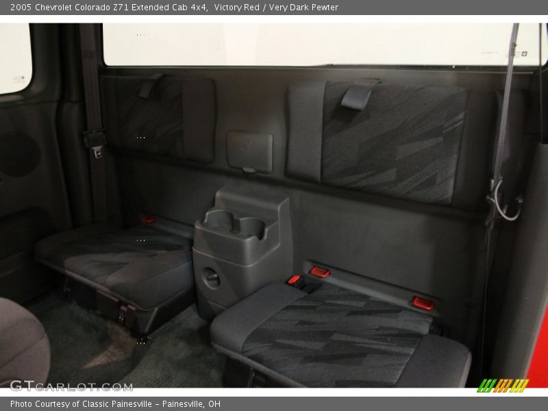 Rear Seat of 2005 Colorado Z71 Extended Cab 4x4