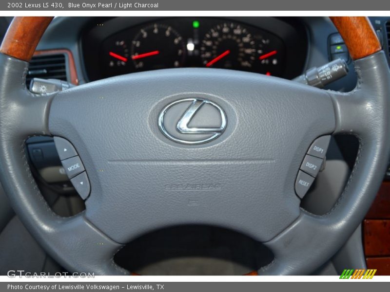 Blue Onyx Pearl / Light Charcoal 2002 Lexus LS 430