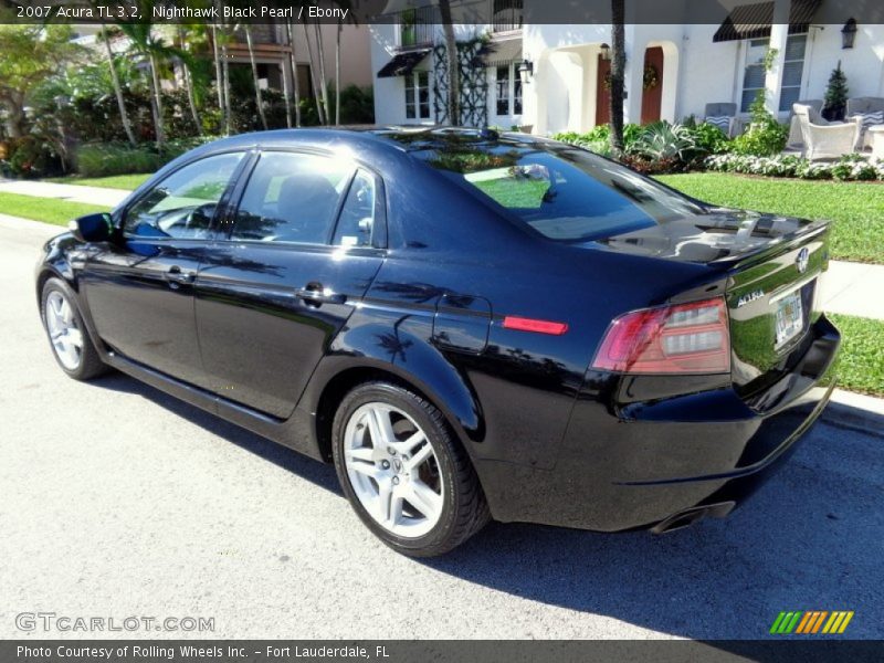 Nighthawk Black Pearl / Ebony 2007 Acura TL 3.2