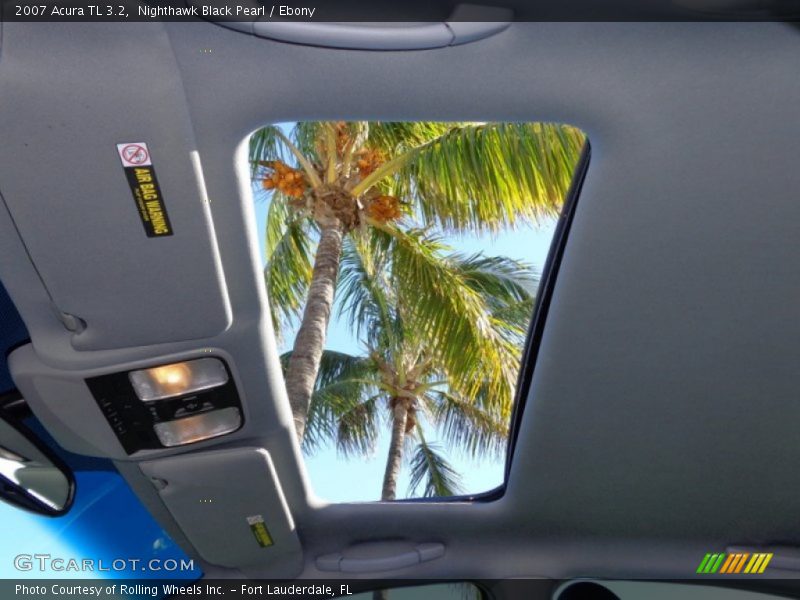 Nighthawk Black Pearl / Ebony 2007 Acura TL 3.2