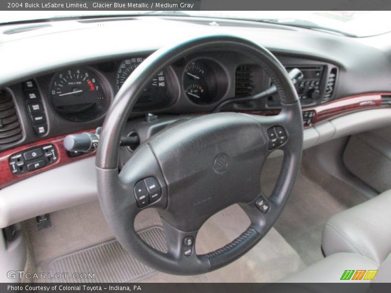 Glacier Blue Metallic / Medium Gray 2004 Buick LeSabre Limited