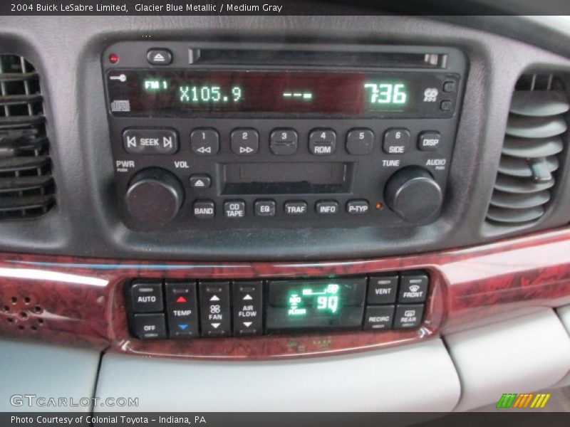 Glacier Blue Metallic / Medium Gray 2004 Buick LeSabre Limited