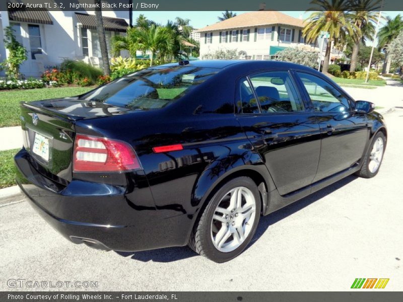 Nighthawk Black Pearl / Ebony 2007 Acura TL 3.2