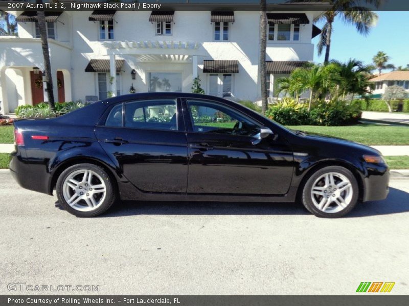 Nighthawk Black Pearl / Ebony 2007 Acura TL 3.2