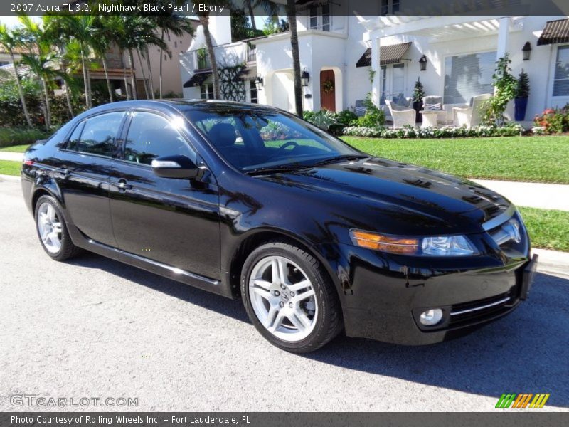 Nighthawk Black Pearl / Ebony 2007 Acura TL 3.2