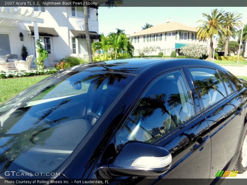 Nighthawk Black Pearl / Ebony 2007 Acura TL 3.2