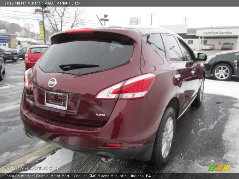 Merlot / Black 2012 Nissan Murano S AWD