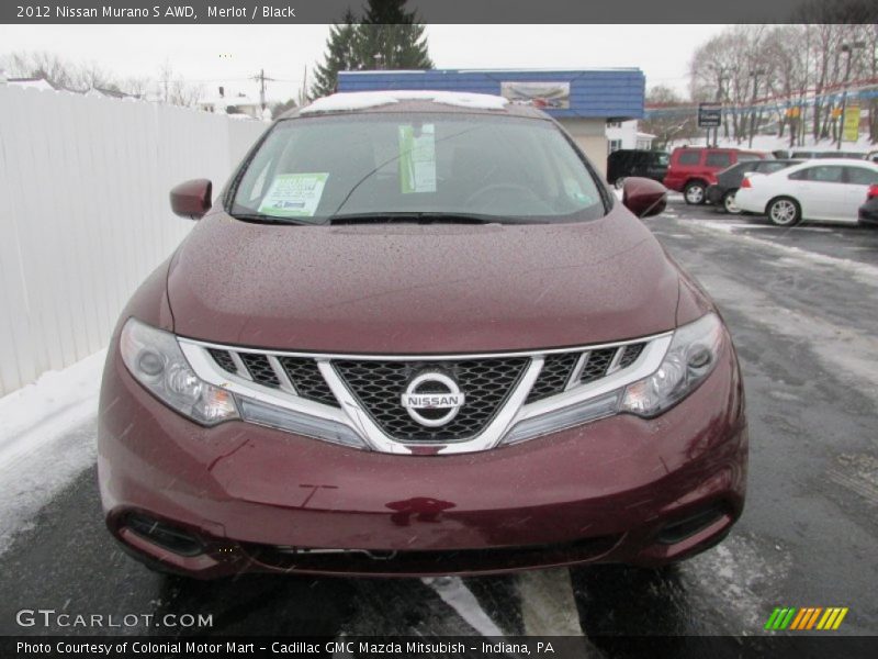 Merlot / Black 2012 Nissan Murano S AWD