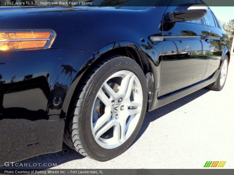 Nighthawk Black Pearl / Ebony 2007 Acura TL 3.2