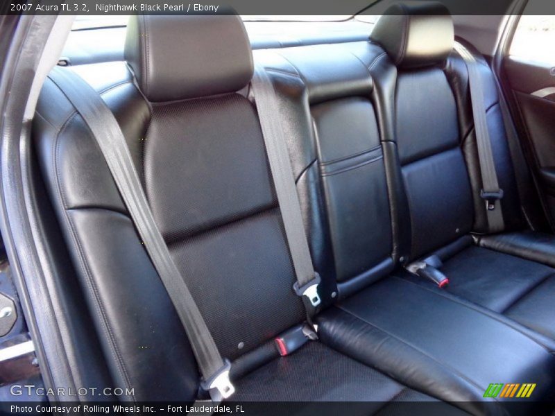Nighthawk Black Pearl / Ebony 2007 Acura TL 3.2