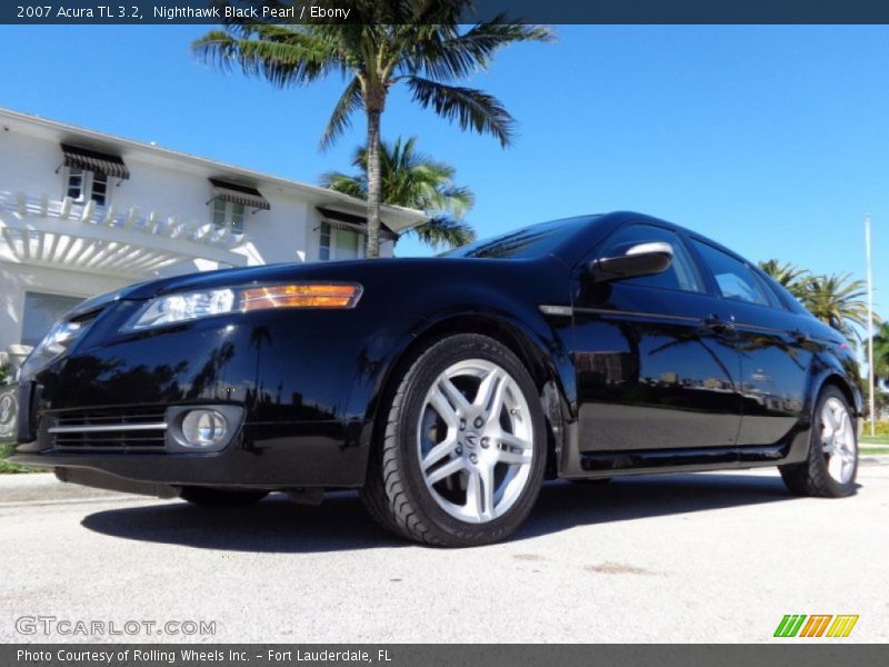 Nighthawk Black Pearl / Ebony 2007 Acura TL 3.2