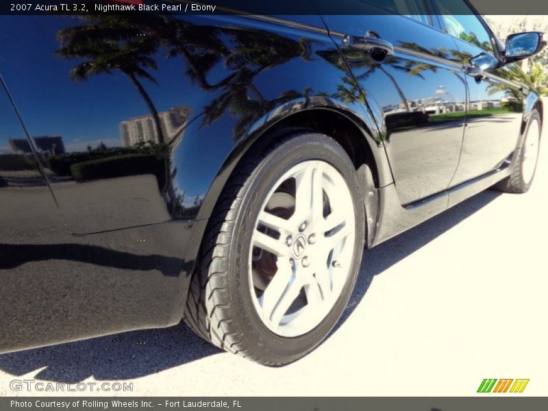 Nighthawk Black Pearl / Ebony 2007 Acura TL 3.2