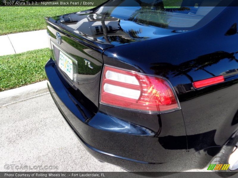 Nighthawk Black Pearl / Ebony 2007 Acura TL 3.2