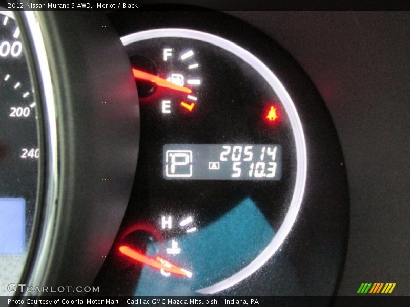 Merlot / Black 2012 Nissan Murano S AWD