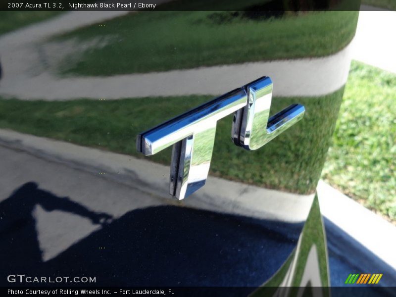 Nighthawk Black Pearl / Ebony 2007 Acura TL 3.2