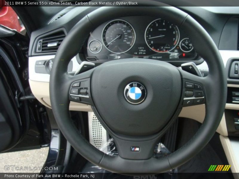  2011 5 Series 550i xDrive Sedan Steering Wheel