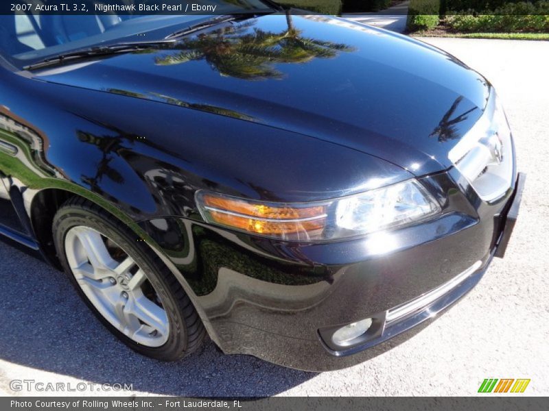 Nighthawk Black Pearl / Ebony 2007 Acura TL 3.2