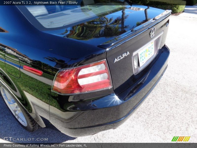 Nighthawk Black Pearl / Ebony 2007 Acura TL 3.2