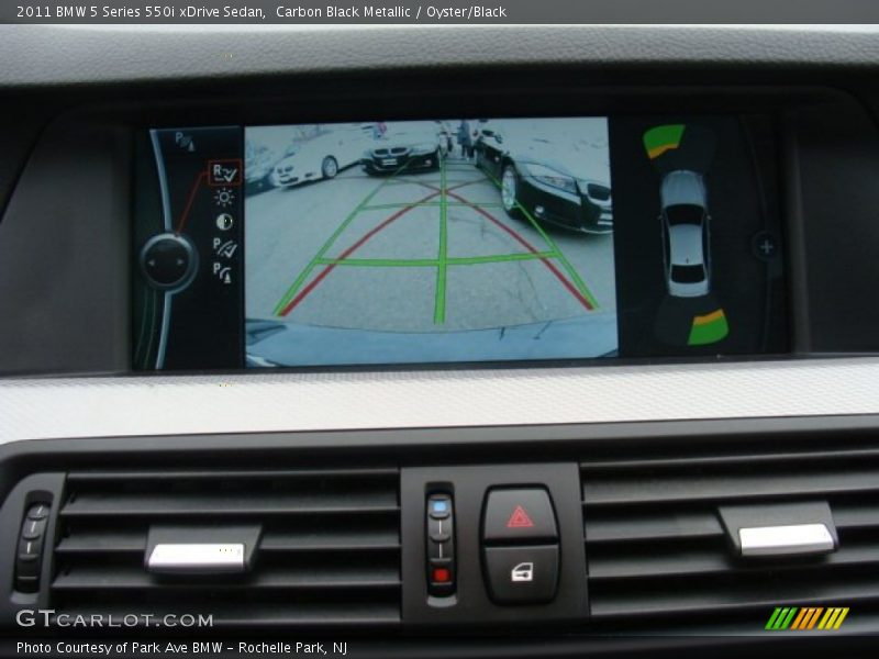 Carbon Black Metallic / Oyster/Black 2011 BMW 5 Series 550i xDrive Sedan