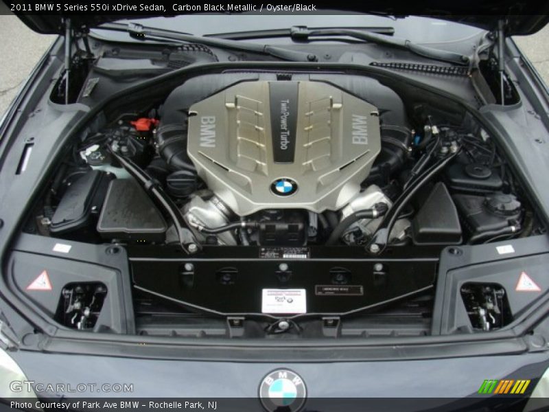  2011 5 Series 550i xDrive Sedan Engine - 4.4 Liter TwinPower Turbocharged DFI DOHC 32-Valve VVT V8