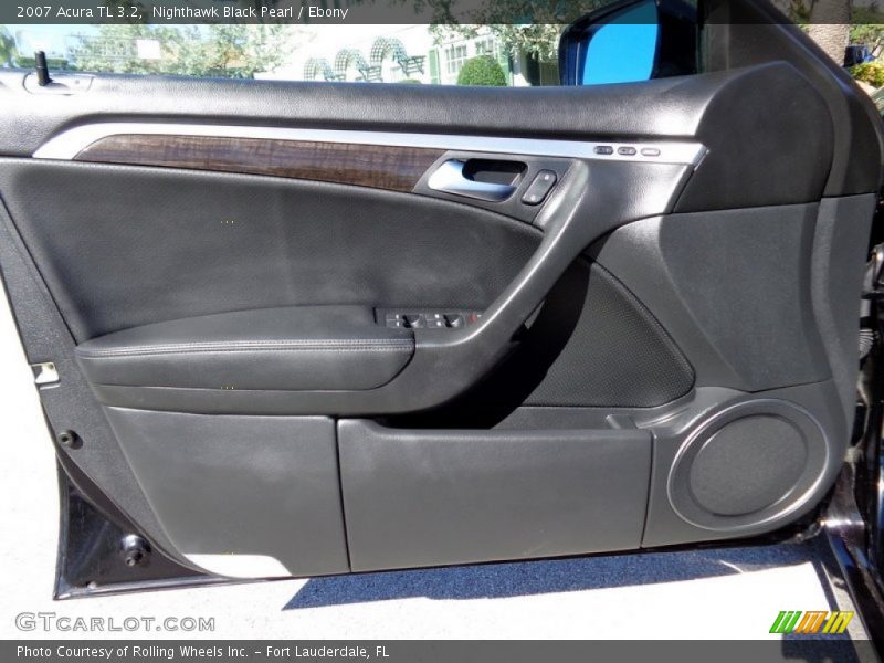 Nighthawk Black Pearl / Ebony 2007 Acura TL 3.2