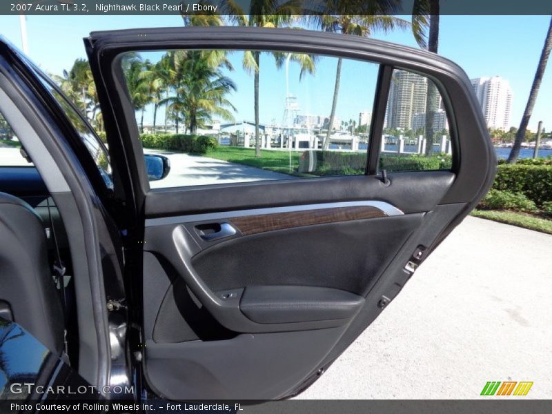 Nighthawk Black Pearl / Ebony 2007 Acura TL 3.2