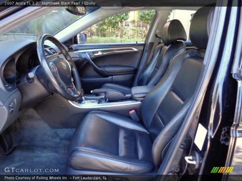 Nighthawk Black Pearl / Ebony 2007 Acura TL 3.2