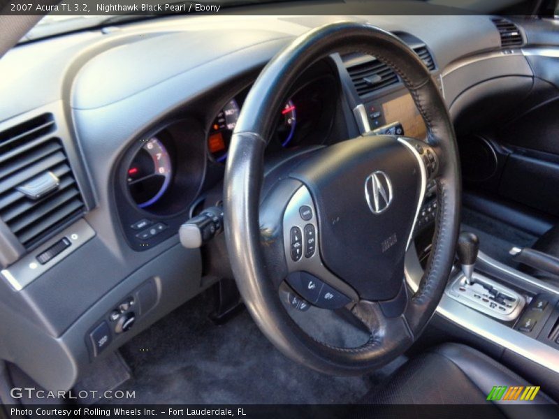 Nighthawk Black Pearl / Ebony 2007 Acura TL 3.2
